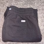 FIGS High Rise on call Scrub jogger black size medium Photo 6