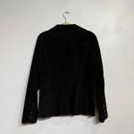 Mark Alan Black Suede Leather Rhinestone Studded Blazer Sz M Size M Photo 8
