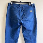 Michael Kors MK Blue Ankle Crop Jeans Denim Med Rise Womens Size 6 Photo 3
