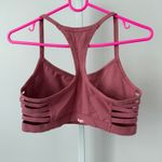 PINK Victoria's Secret Strappy Racerback Sports Bra Top M M Mauve Pink Size M Photo 4