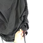 Lulus Got it Like That Drawstring Ruched Mini Skirt Black Size S Photo 2