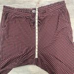 Torrid Pink Black Houndstooth Paperbag Waist Crop Pants Q48 Photo 8