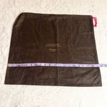 Kate Spade “Coral Lipstick” Brown Drawstring Dust Bag 19.5 x 17.6 Photo 3