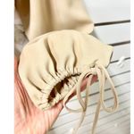 L'Academie Lalisa Blouson Sleeve Cut-Out Maxi Dress Taupe Women's Size XXS / XS Photo 4