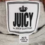 Juicy Couture NWT Juicy by  Grey Oversized Embroidered Top Women's Size XS Photo 5