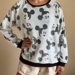 Disney Mickey Mouse Cozy Fleece PJ Sweatshirt Top Lounge Sleepwear Size Large Photo 7