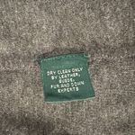 Lauren Ralph Lauren Brown Hooded Lightweight Toggle Jacket Leather Accents Med Photo 6