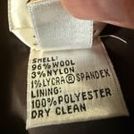 Talbots  A-Line Skirt Wool Blend Vintage Italian Fabric Lined Side Zip Size 20 Photo 2