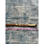 Vintage Gold Tone Brass Fish Scale Metal Belt Gold Photo 2