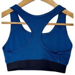 Nike NEW  Dri-Fit Swoosh Light Support Non-Padded Sports Bra Blue Black Size S Photo 1