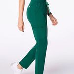 FIGS  Hunter Green Yola Scrub Pants Photo 1