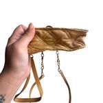 ZARA  Quilted Satchel Style Small Tote‎ Bag Mustard Yellow Photo 2