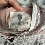 The Jetset Diaries White lace long sleeve mini dress Photo 2