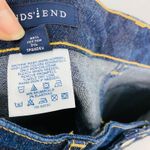 Lands' End  Womens Dark Wash Denim Size 4 Photo 4