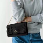 Kate Spade Madison Floral Applique Willow Mini Crossbody #KL869 Photo 1