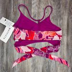 Athleta  Womens Reversible Swim Wrap Bikini Floral Lycra Spandex Size S Small Photo 1
