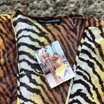 Naked Wardrobe Animal Print Kimono Photo 2