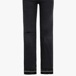 joe's jeans NWOT $208 JOE'S HIGH RISE WIDE LEG H Jeans  MEGARA Black SZ-32 Photo 5