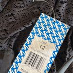 NWT SUN & SEA CROCHET LACE HALTER NECK ONE PIECE SWIMSUITS/ BODYSUIT Black Size 12 Photo 5