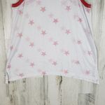 Modern Lux  Shark Bite Star Print Graphic Sleeveless Tank Top Women's Size Small Photo 2