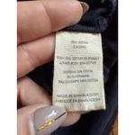 Grey State Dress Womens Small Midnight Navy Daily Rope Lace Back Mesh Ruffle Hem Blue Photo 2