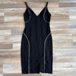 Misha Collection Katie Midi Pencil Dress Size 6 Black Photo 1