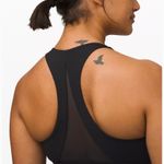 Lululemon Gray Invigorate Sports Bra Size 6 Photo 0