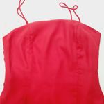 superdown  Syrus Slit Mini Dress in Cherry XS Photo 5