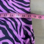 Women’s one piece swimsuit, purple‎ and black zebra stripe Size undefined Photo 8