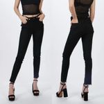 Boyish Zachary High Rise Skinny Jean in Black Beauty size 27 Photo 9