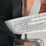 ZARA ‎ Basic Black Faux Suede Tapered Ankle Zip Mid Rise Elastic Waist Leggings Photo 4