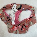 The Bikini Lab  Floral High Waisted Bikini Bottoms Size XL NWT Photo 4