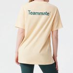 Outdoor Voices NWT  Teammate Champagne Everyday Graphic Shortsleeve Unisex Tee Photo 1
