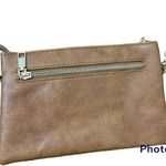 Brown quilted leather crossbody bag Photo 3