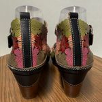 Spring Step L’Artiste Women Black/Multi Avnia Ankle Strap Shoe Sandal Heel 41 Photo 2