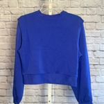 Calia by Carrie Underwood Lucid Blue Cropped Pullover Women's XS Neutralcore Photo 0