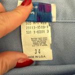 Vintage Cornflower Blue High Waisted Tapered Pants size 34 Bend Over Levi's 70s Photo 3