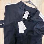 Adidas NWT  Womens Pullover Sweatshirt, Size small Black/White Photo 5