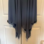 Chiffon cocktail dress in haze blue Size 14 Photo 3