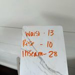 Good American  Women’s 0/25 Black Faux Suede Good Legs Pants Jeans Photo 3