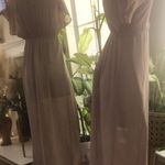 Taupe Beach Maxi Cover Up Tan Photo 3