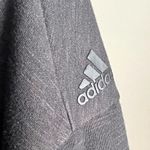 Adidas  | Charcoal Gray Moto Style Jacket Sz M Photo 5