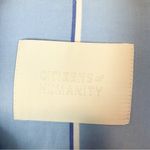 Citizens of Humanity Kayla Shirt in Canyon Stripe Blue Oversized Button Up Small Photo 8