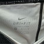 Nike Pro athletic dri-fit leggings capris black gray women's medium Photo 4