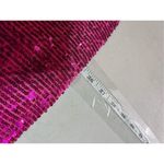 Eliza J NWT  Sequin Lined LS Mini Dress Magenta Pink Size 4 Cocktail Sparkle Glam Photo 8