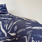 Marie Oliver  Blue and White Midi Dress Photo 11