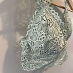 Listicle Medium Seafoam Lace Bralette Photo 3