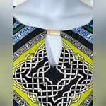 Laundry by Shelli Segal Psychedelic Retro Shift Dress Size Small Photo 10