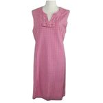Sailor Sailor Pink & White Gingham Sleeveless V Photo 1