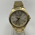 Anne Klein Gold Tone Stainless Steel Watch Working New Battery Photo 1